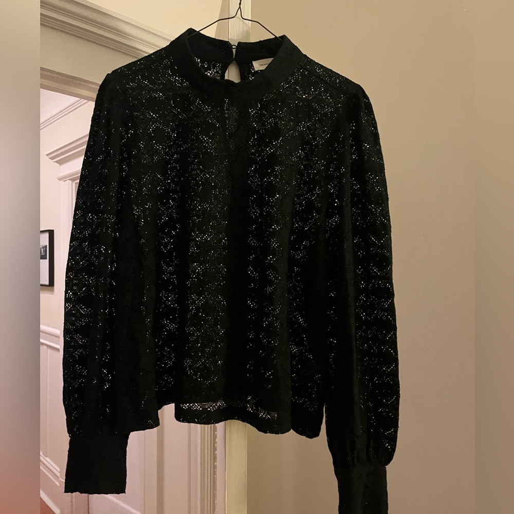 Whimsigoth lace blouse